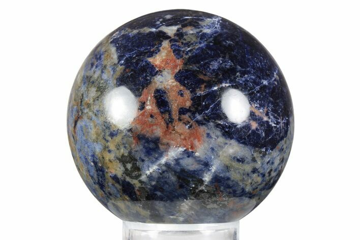 Deep Blue, Polished Sodalite Sphere #241733